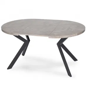 JAKS Okrúhly rozkladací stôl 90 - 190 cm betón Lugo
