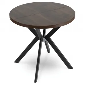 JAKS Okrúhly rozkladací stôl 80 - 160 cm orech Dorian