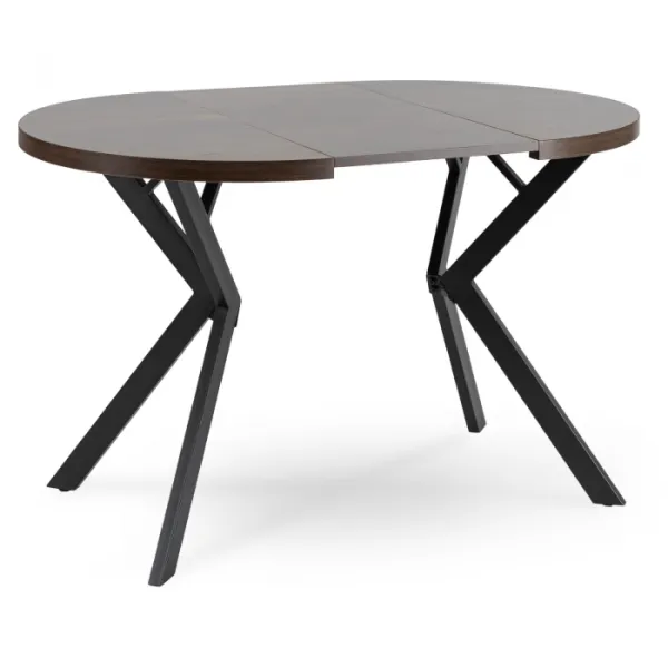 JAKS Okrúhly rozkladací stôl 80 - 160 cm orech Dorian