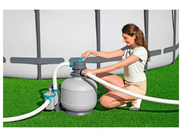 Bestway Piesková filtrácia s časovačom, 8 327 l/h