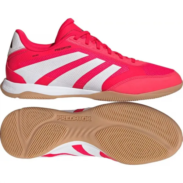 Pánske futbalové kopačky halové ADIDAS Predator League M IC lucid red cloud white core black
