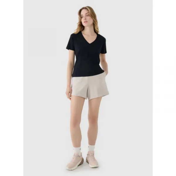 Dámske kraťasy 4F SHORTS CAS F540-83S-BEIGE