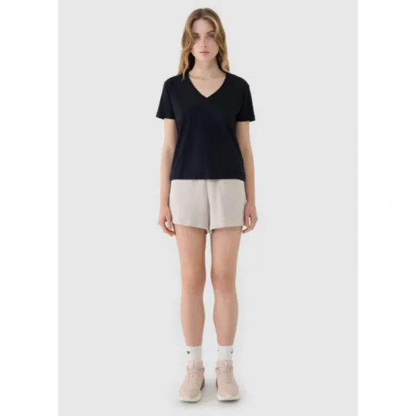 Dámske kraťasy 4F SHORTS CAS F540-83S-BEIGE