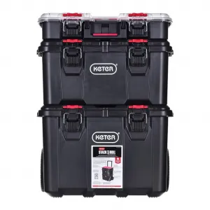 Box Keter® 250927 Stack´n´roll mobilný systém, 525x411x694 mm, na náradie