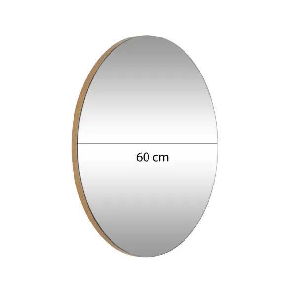 Zrkadlo Gold 60