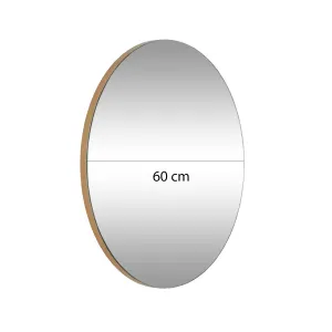 Zrkadlo Gold 60