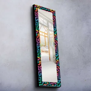 ASIR Dekoratívne zrkadlo VIRTUÁLNY NEON 40 x 120 cm