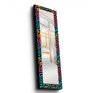 ASIR Dekoratívne zrkadlo VIRTUÁLNY NEON 40 x 120 cm