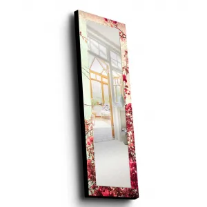 ASIR Dekoratívne zrkadlo KVITNÚCI KER 40 x 120 cm