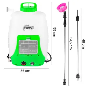 AkumulátorovýzáhradnýpostrekovačMalTecMasterSpray18L
