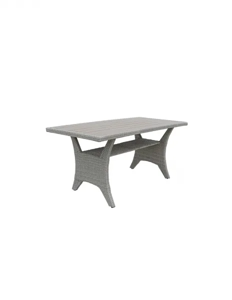 Set záhradného nábytku STOKHOLM G1099 + stôl v šedej farbe