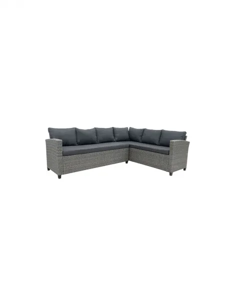 Set záhradného nábytku STOKHOLM G1099 + stôl v grafitovej farbe