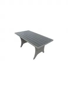 Set záhradného nábytku STOKHOLM G1099 + stôl v grafitovej farbe