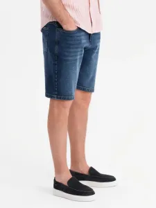 Originálne pánske kraťasy rifľové- modré