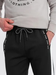 Originálne pánske tepláky čierne
