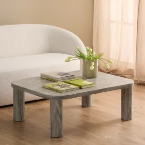 Actona Konferenčný stolík Solano 100 cm sivý mramor
