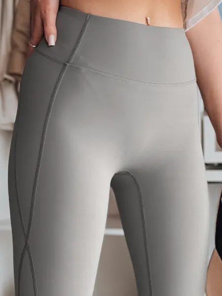 Dámske športové legíny FITTATO, tmavosivé