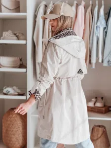 Dámska prechodná parka FERISSA béžová