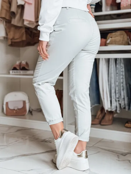 Dámske chinos nohavice MODELA s opaskom
