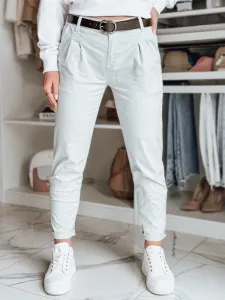 Dámske chinos nohavice MODELA s opaskom