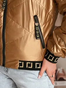 Dámska bomberka GLAMCIX béžová