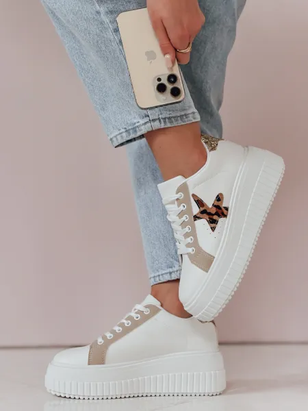 Dámske sneakersy na platforme STARPAN