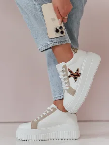 Dámske sneakersy na platforme STARPAN