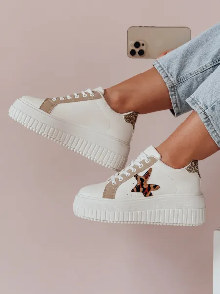 Dámske sneakersy na platforme STARPAN