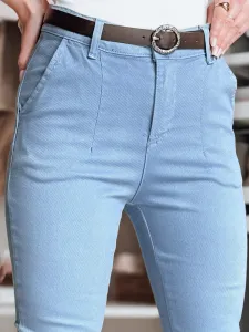 Dámske slim fit nohavice TAIRONIK modré