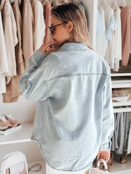 Dámska rifľová bunda oversize BLUEDIVA