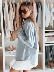 Dámska rifľová bunda oversize BLUEDIVA