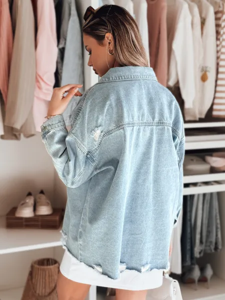Dámska rifľová oversize bunda TONACIO