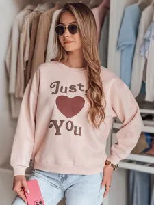 Dámska oversize mikina s potlačou FEELME