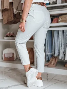 Dámske casual nohavice s páskom MADELINA