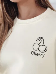 Dámska oversize mikina s výšivkou Cherry