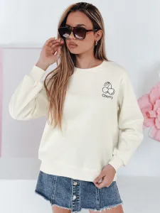 Dámska oversize mikina s výšivkou Cherry