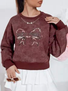 Dámska oversize mikina s tie-dye motívom