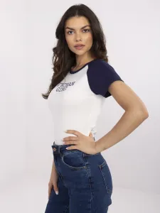 T-shirt-NM-TS-V7939.50-white-navy blue