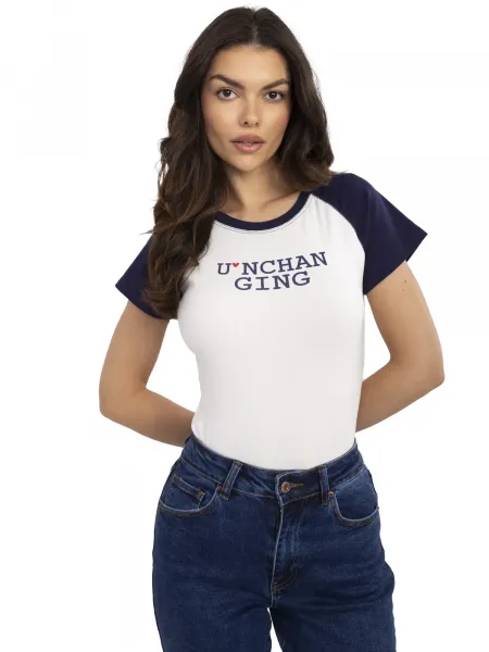 T-shirt-NM-TS-V7939.50-white-navy blue