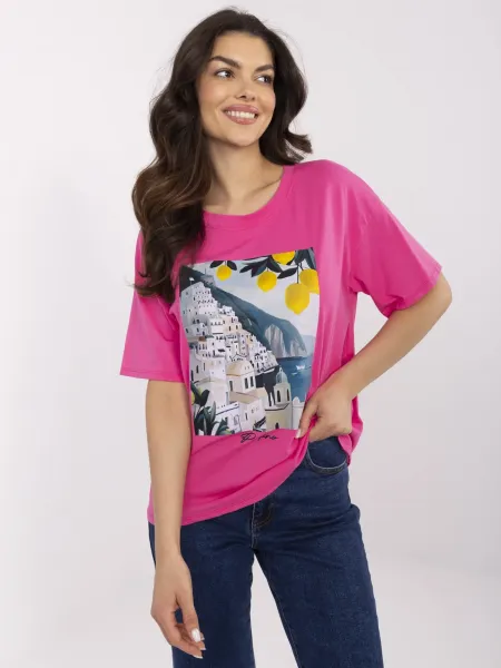 T-shirt-MI-TS-M3221-1.20P-dark pink