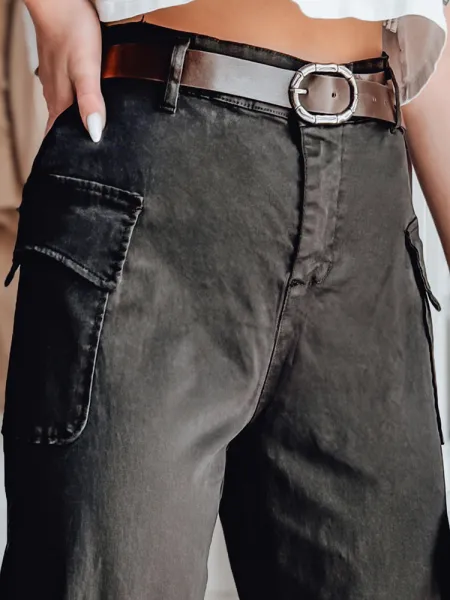 Dámske baggy nohavice GOTRENDI čierne