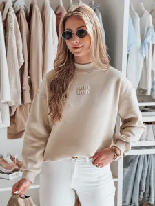 Dámska oversize mikina s nášivkou LOVASON