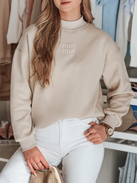 Dámska oversize mikina s nášivkou LOVASON