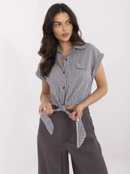 Blouse-NM-BZ-KA-01147.62P-black-white