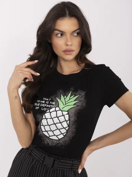 T-shirt-NM-TS-R61673.01P-black