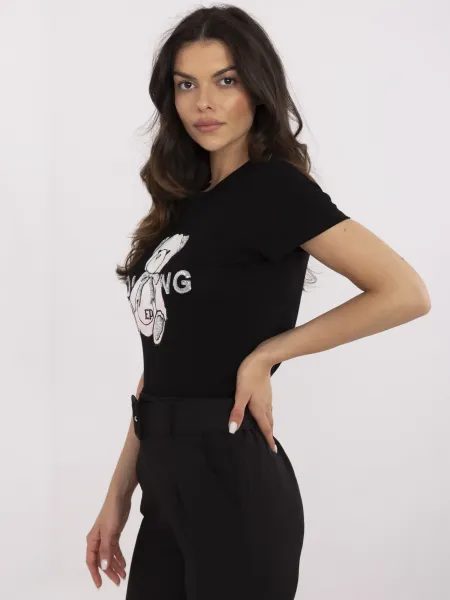 T-shirt-NM-TS-JX-09328.65P-black-pink