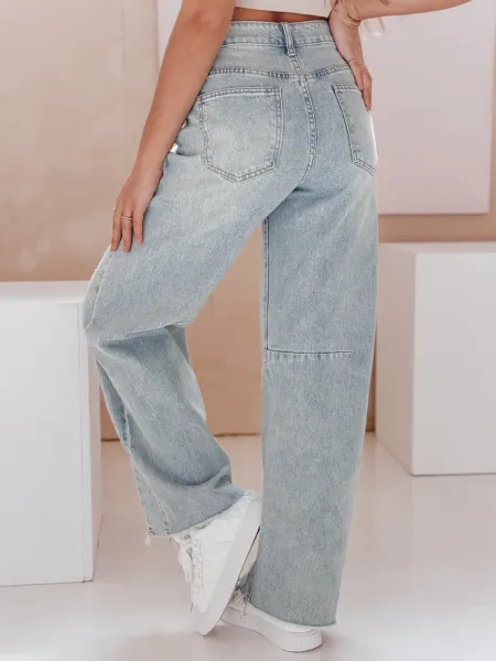 Dámske džínsy baggy BAGETSON