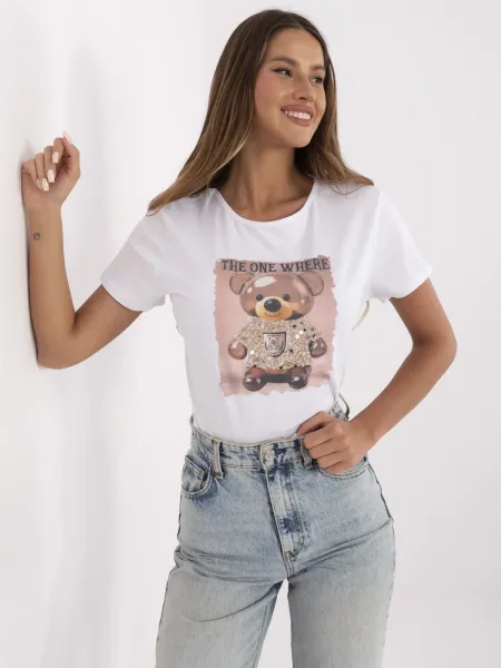 T-shirt-NM-TS-NG25285.74P-white-beige