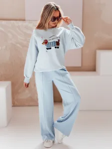 Dámska oversize mikina s výšivkou DOGSWEETY