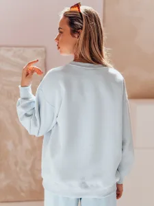 Dámska oversize mikina s výšivkou DOGSWEETY
